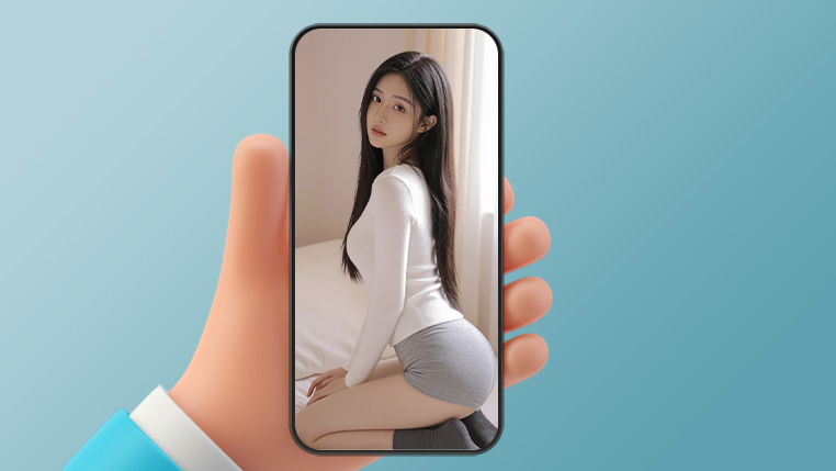 暖调居家氛围感人像写真壁纸